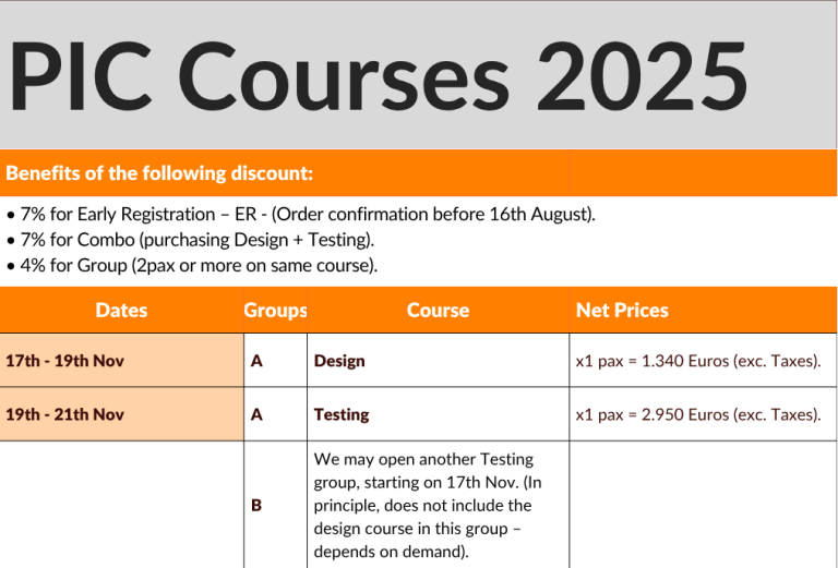 Courses Information