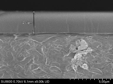 SEM Analysis photonics