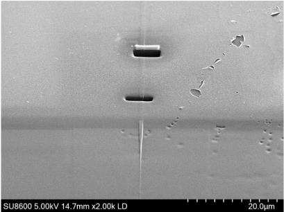 SEM Analysis FIB Cuts